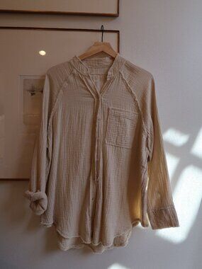 Aerie Daybreak Cover Up Shirt